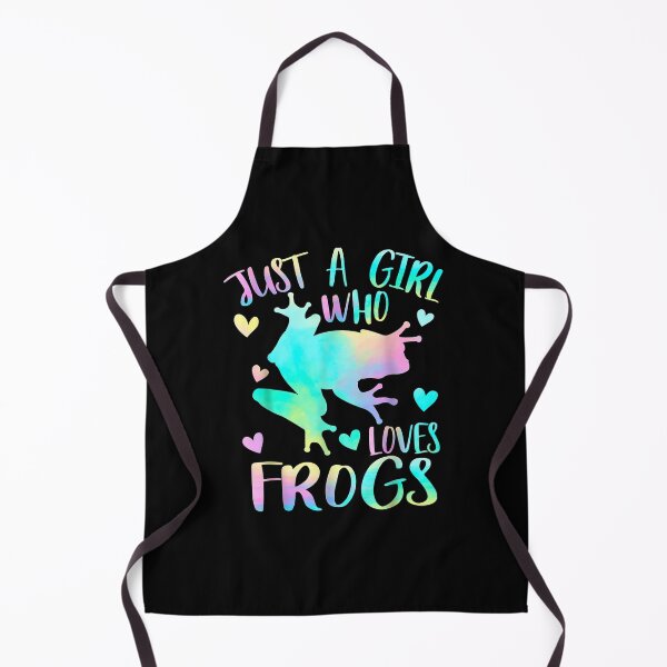 Item preview, Just A Girl Who Loves Frogs Cute Frog Lover N Gift designed and sold by lindafrances.
