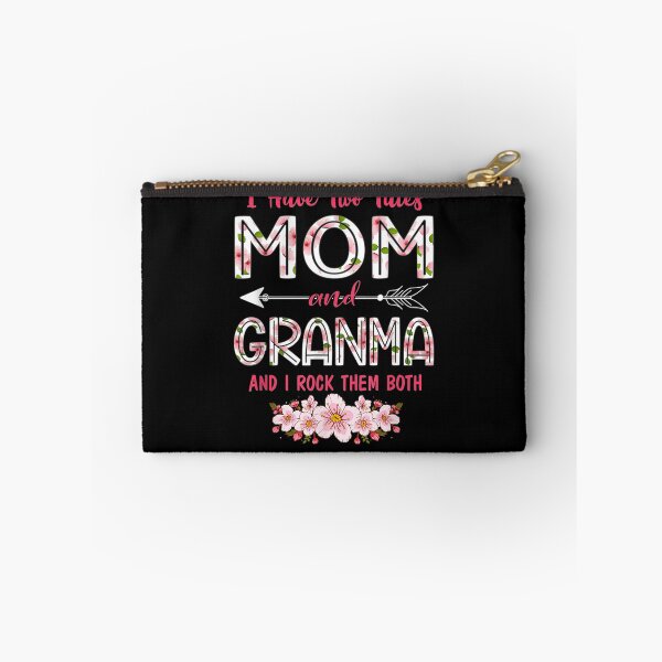 Item preview, I Have Two Titles Mom And Grandma Floral Mother's Day Gift  designed and sold by rubysheila.