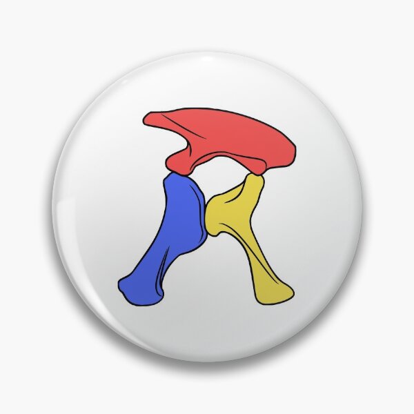 Item preview, Apatosaurus Pelvis (Colored) designed and sold by peltigaan.