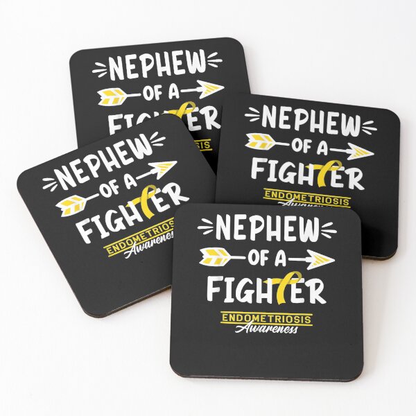 Item preview, Brave Fighter I Nephew I Endometriosis Awareness I Ribbon Gift  designed and sold by lindafrances.