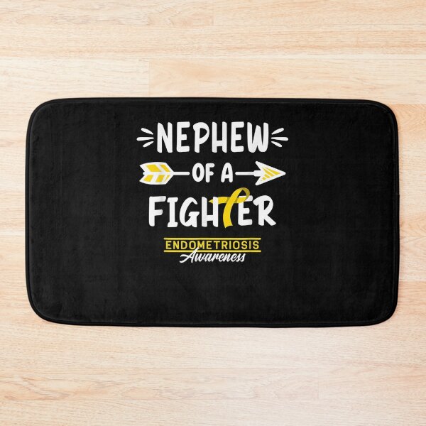 Item preview, Brave Fighter I Nephew I Endometriosis Awareness I Ribbon Gift  designed and sold by lindafrances.