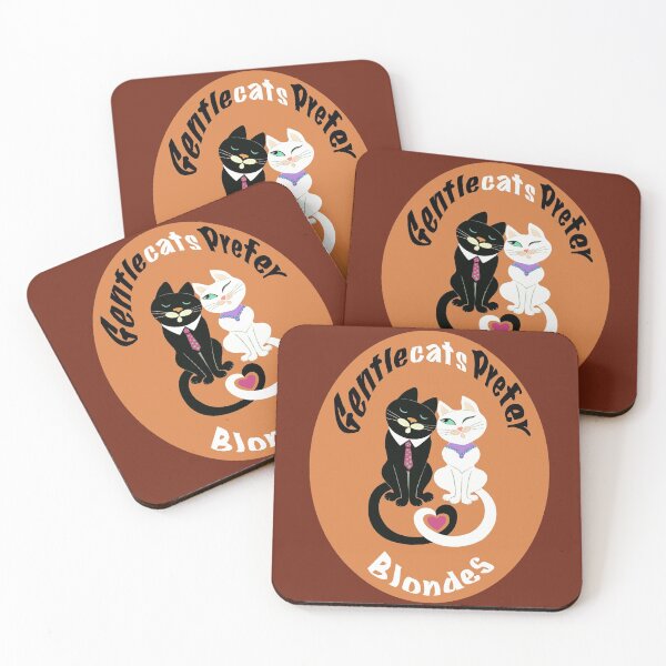 Item preview, Gentlecats prefer blondes designed and sold by Irinamai.