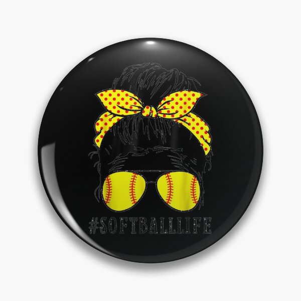 Artikelvorschau, Frau Mutter lebt Softball Baseball Geschenk entworfen und verkauft von rubysheila.