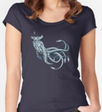 Camiseta entallada de cuello redondo Sea Emperor Transparente
