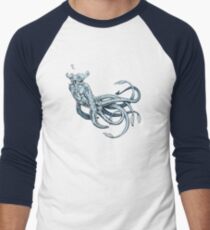 Camiseta ¾ bicolor para hombre Sea Emperor Transparente