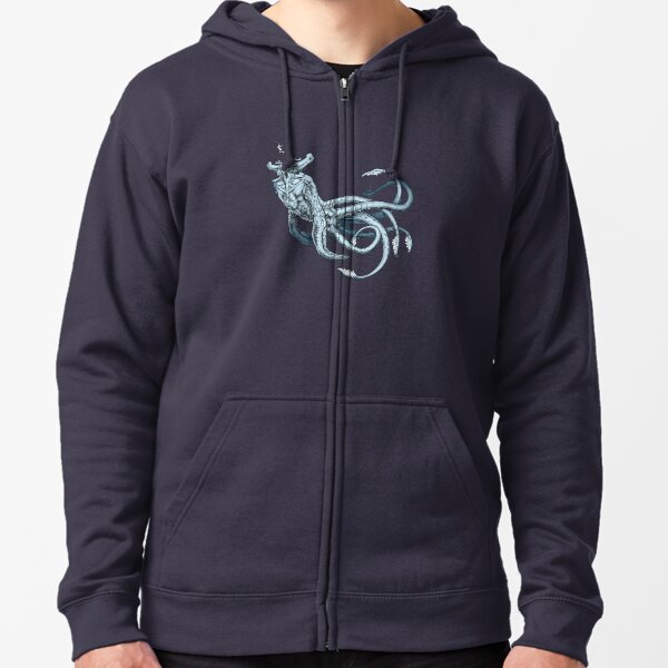 Sea Emperor Transparent Zipped Hoodie