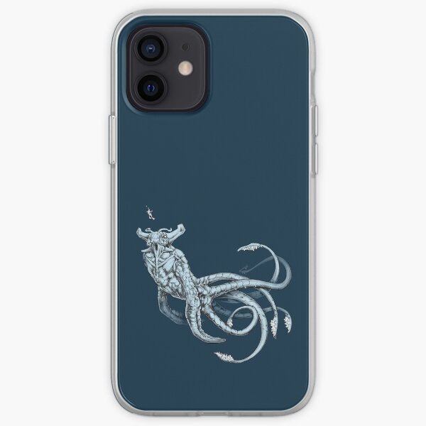 Emperador del Mar Transparente Funda blanda para iPhone