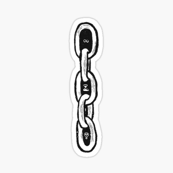 Chain link Sticker