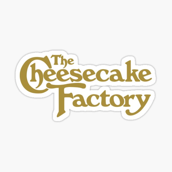 The Cheesecake Factory Sticker