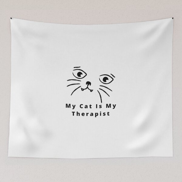 Item preview, my cat is my therapist  designed and sold by shopT-shirt0.