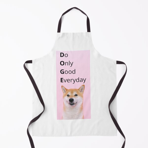Item preview, Dogecoin | Do Only Good Everyday | Pink designed and sold by CS Cairo.
