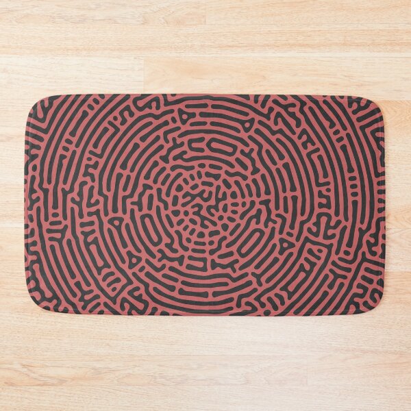 Item preview, Radial Turing Pattern Square (Rose Gold) designed and sold by John Uttley.