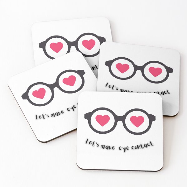 Item preview, let's make eye contact designed and sold by Hab2.