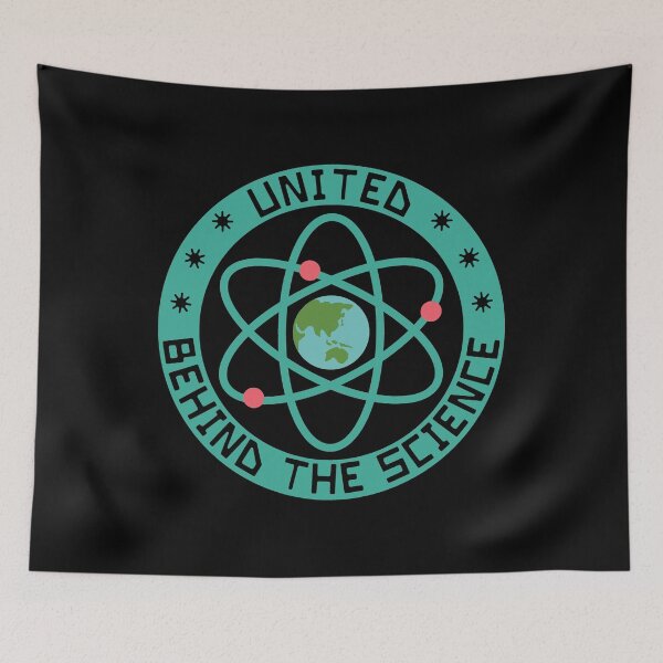 Item preview, United Behind the Science designed and sold by Rhu Creations.