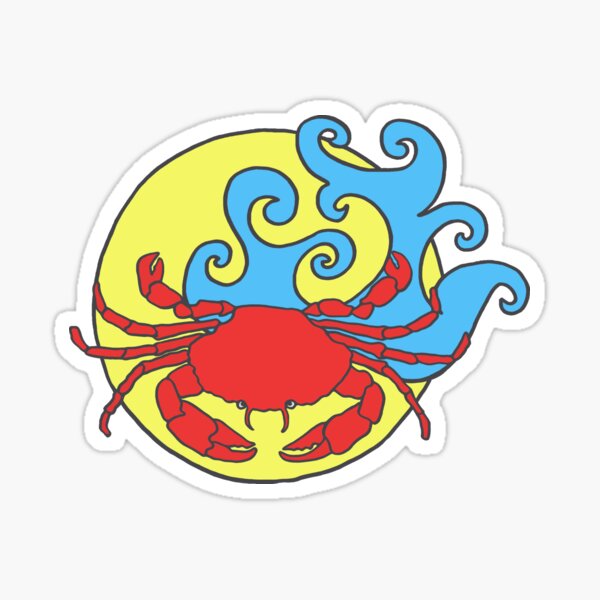 Item preview, Crab on the Sand designed and sold by Moti Black.