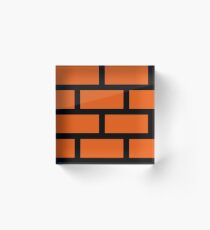 Brick Smash Acrylic Block