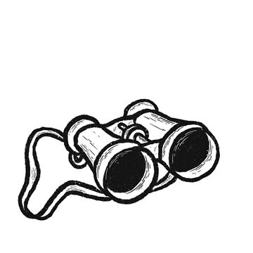 Artwork thumbnail, Binoculars by LeDarkstone