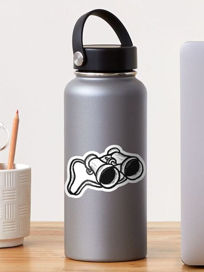 Thumbnail 1 of 3, Sticker, Binoculars designed and sold by LeDarkstone.