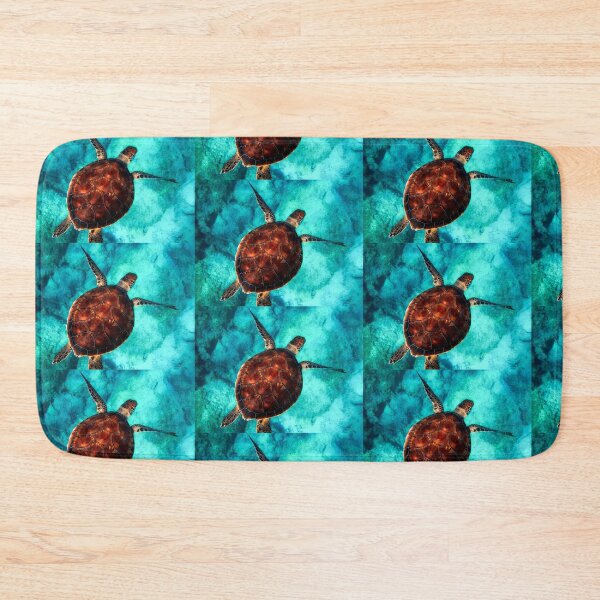 Item preview, Giant Sea Turtle Swimming in the Ocean designed and sold by AnnoyedMouse.