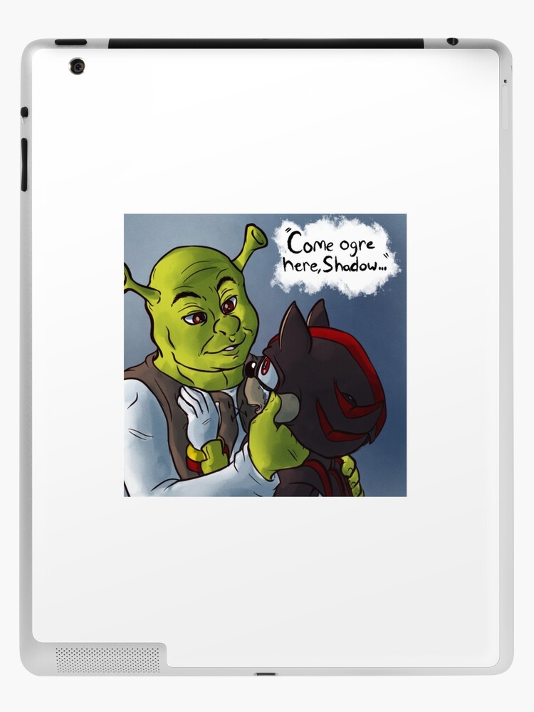 Shrek on the Croc | iPad Case & Skin