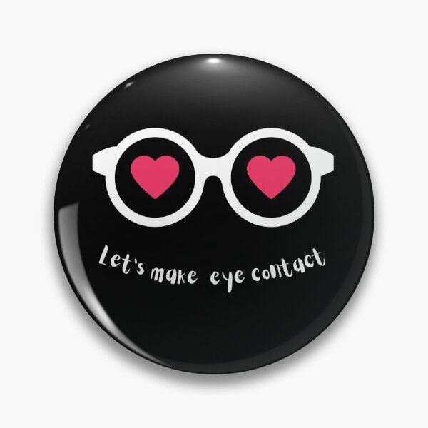 Item preview, let's make eye contact . Black designed and sold by Hab2.