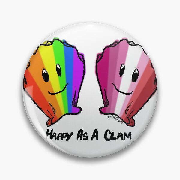 Item preview, Happy As A Clam G+L designed and sold by SamIsWhat8.