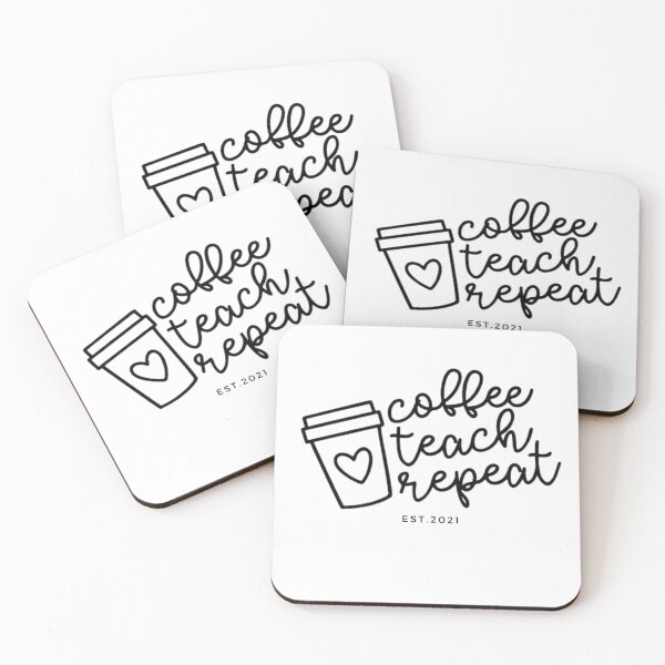 Item preview, Coffee Teach Repeat EST.2021, Kindergarten Shirt, Back To School, Kindergarten Teacher, Teacher Shirt, Funny Teacher Shirt, Teacher Gift designed and sold by chanat3659.