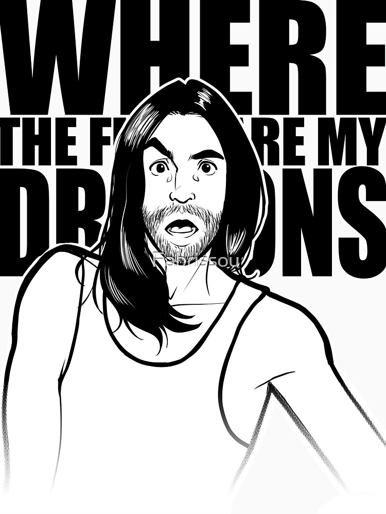 Thumbnail 7 of 7, Essential T-Shirt, Where are my dragons ? designed and sold by Fabrissou.