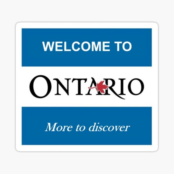 ontario-sign-sticker-by-alexaldridge-redbubble