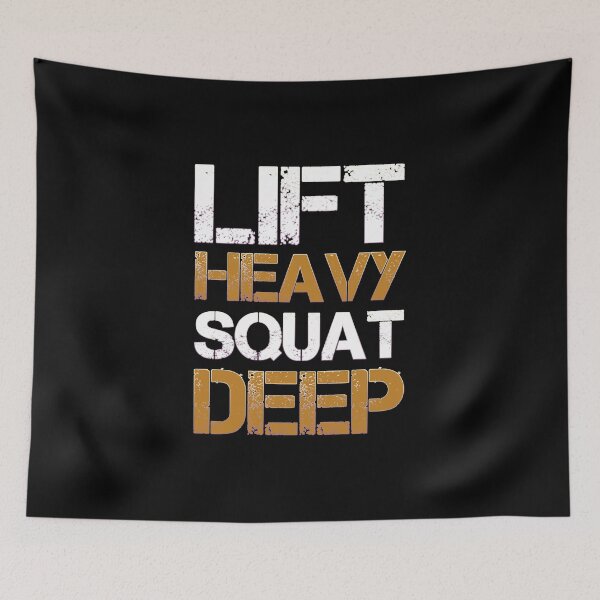 Item preview, Lift Heavy Squat Deep designed and sold by medbouk1.