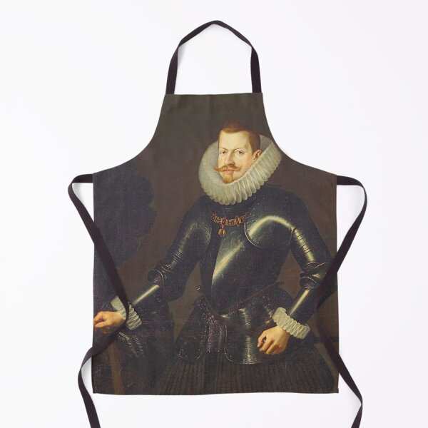 Item preview, Portrait of Andres López vintage art designed and sold by Vintage Designs +.