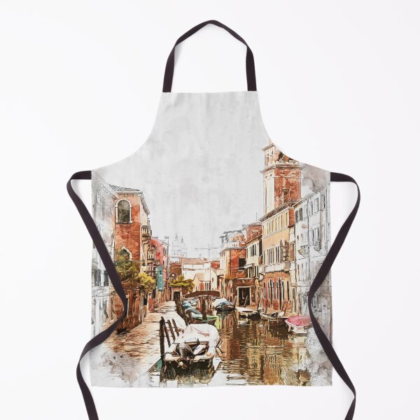 Item preview, Venice unique city in watercolor style designed and sold by ritadilalla.