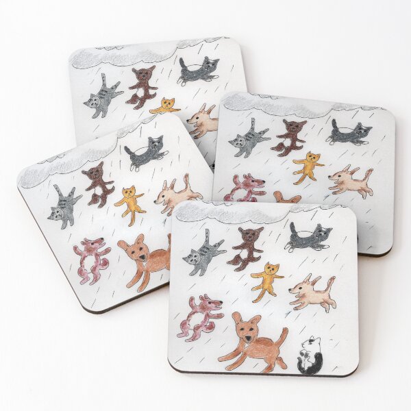 Item preview, Raining Cats and Dogs designed and sold by MeadowView.