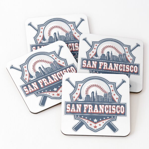Item preview, Vintage San Francisco Baseball Skyline designed and sold by Soospal.