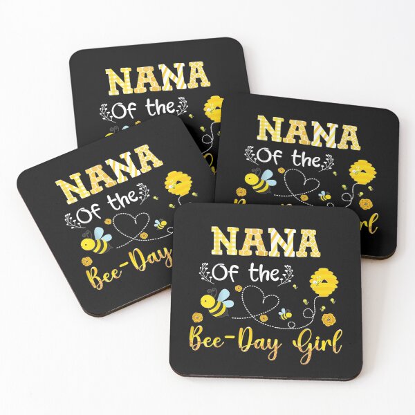 Item preview, Nana Of The Bee Day Girl Funny Bee Lover Birthday Gift  designed and sold by dominique235.