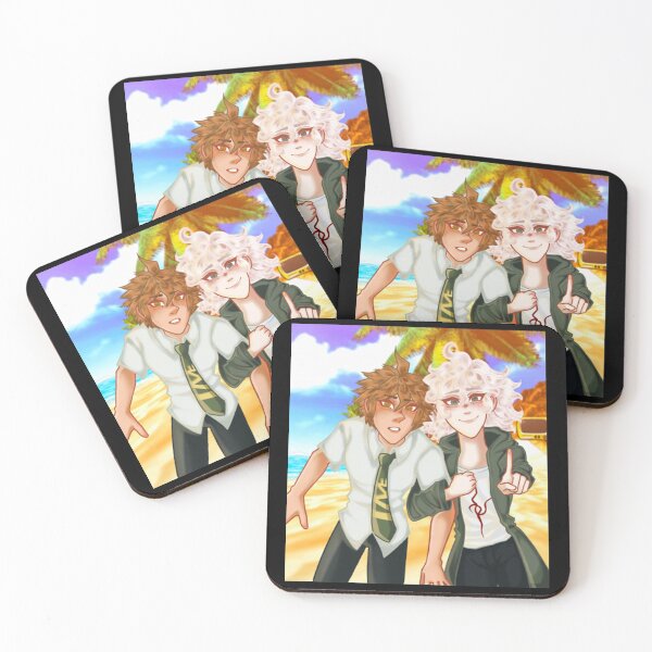 Item preview, Hinata and Komaeda designed and sold by Novakkitti.