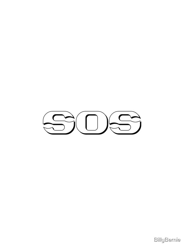 Thumbnail 4 of 4, iPhone Case, SOS designed and sold by BillyBernie.