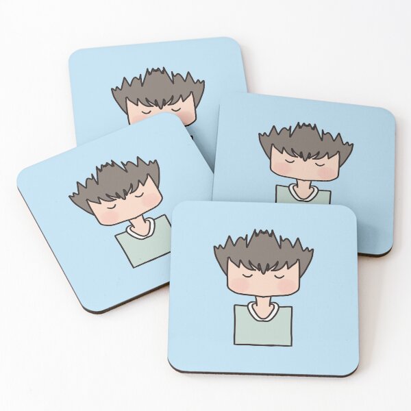 Item preview, Blue Little boy illustration - cute boy design  designed and sold by Fatamimosh.