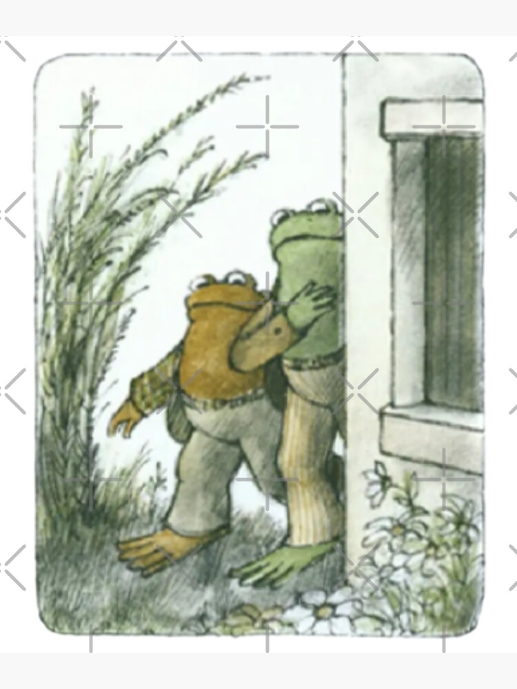 איור: ארנולד לובל (1976). מתוך: צפרדי וקרפד כל השנה
