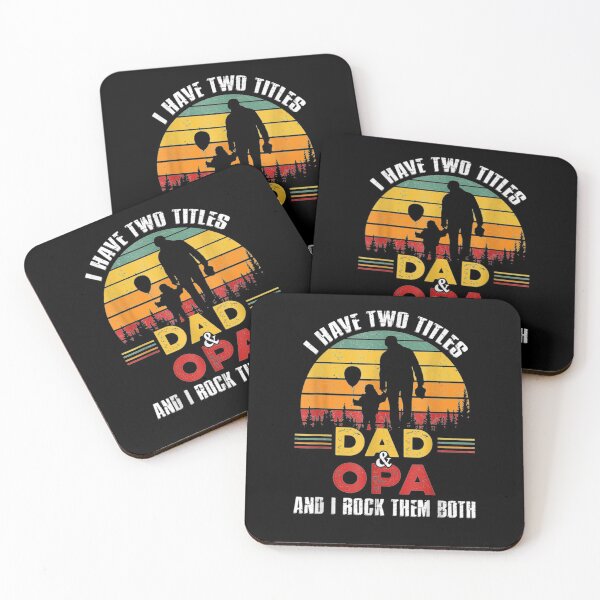Item preview, Dad's Day I Have Two Titles Dad And Opa Gift  designed and sold by dominique235.