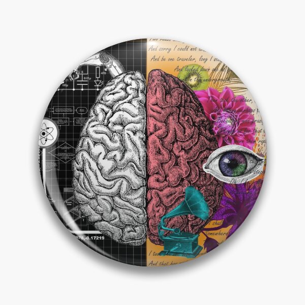 Item preview, Right vs. Left Brain designed and sold by WhitneyBurdge.