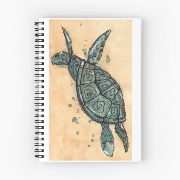Item preview, Save The Turtles (Watercolor Illustration) designed and sold by ElColumpioRojo.