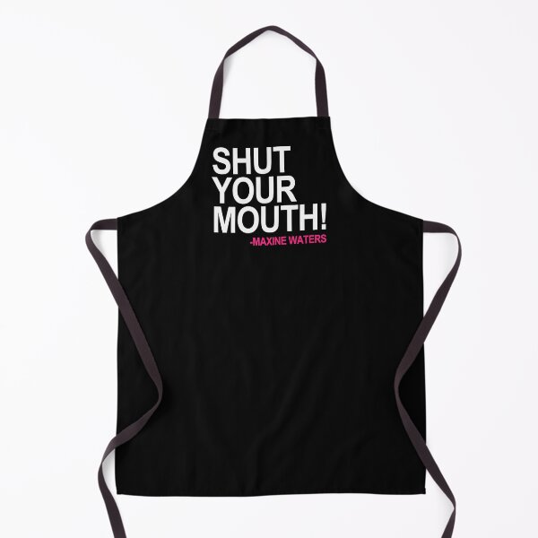 Item preview, Shut Your Mouth - Maxine Waters (white pink) designed and sold by Thelittlelord.