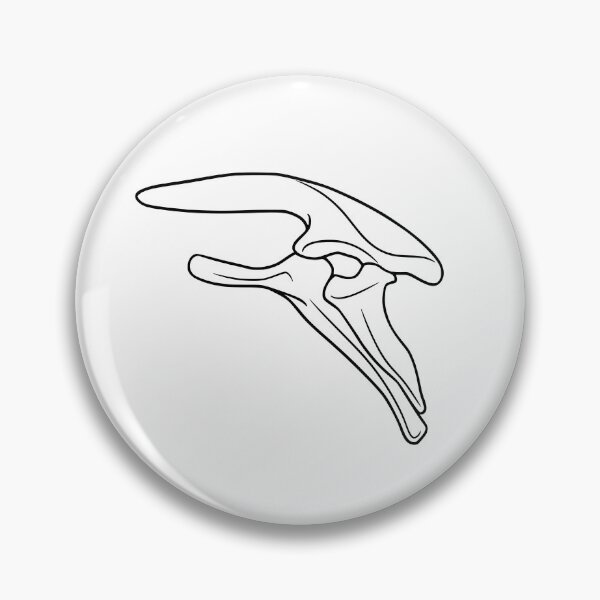 Item preview, Stegosaurus Pelvis (Blank) designed and sold by peltigaan.