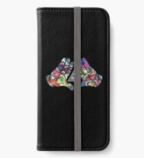Trippy Illuminati Hands Diamond iPhone Wallet/Case/Skin