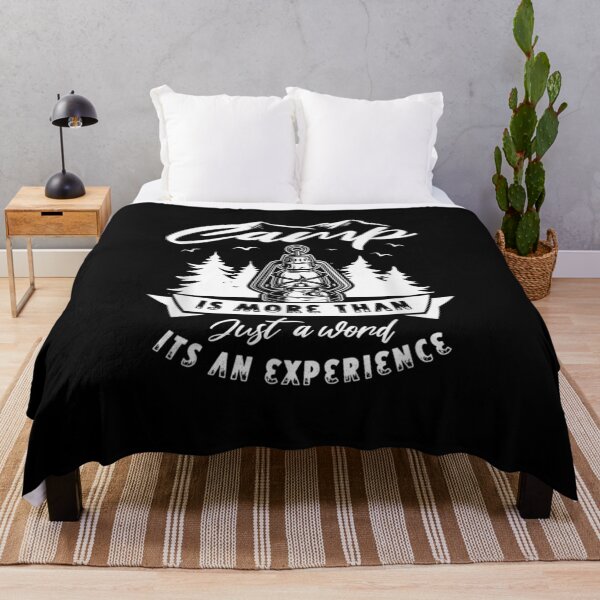 Item preview, Camp Is More Than Just A Word Its An Experience Camping Gift  designed and sold by dominique235.