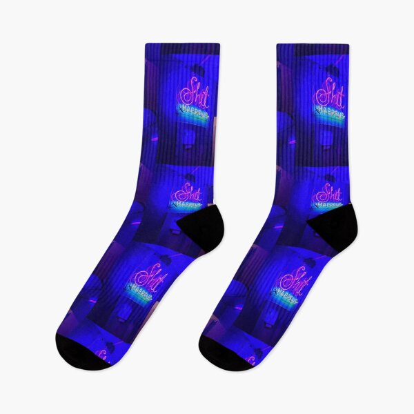 Item preview, SHIT HAPPENS, NEON LIGHTS, 420 aesthetic, trippie aesthetic designed and sold by Happy  Soul Store.