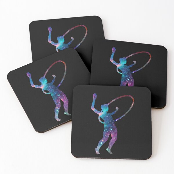 Item preview, Circus Flow Arts - Cosmic Hula Hoops 1- Midnight designed and sold by FlyingFoxDesign.