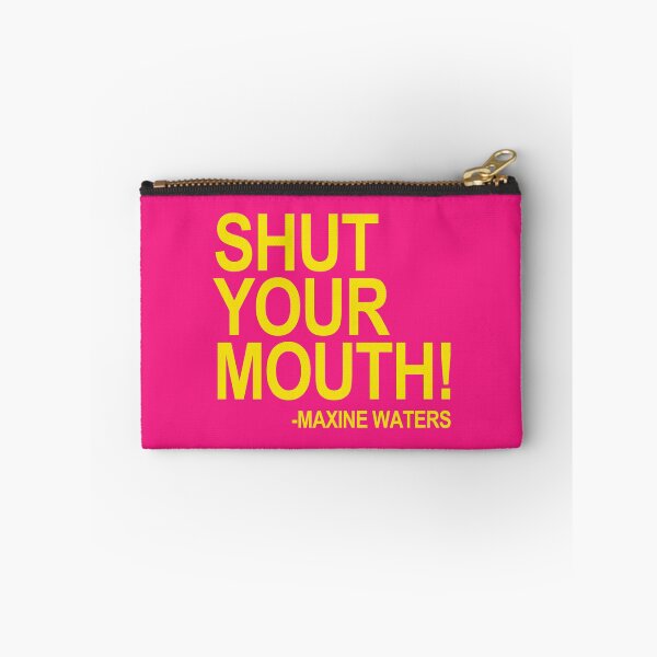 Item preview, Shut Your Mouth - Maxine Waters (yellow 2) designed and sold by Thelittlelord.