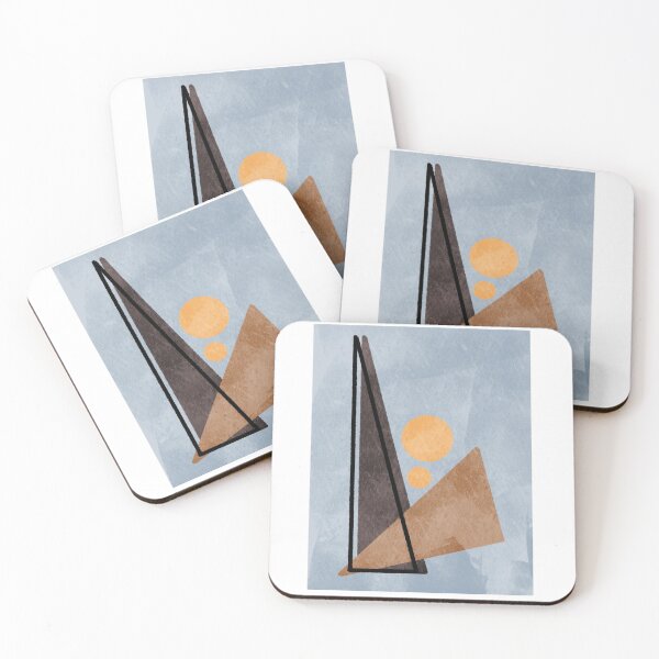Item preview, Meet me in the blue - abstract art designed and sold by SimpleCreature.